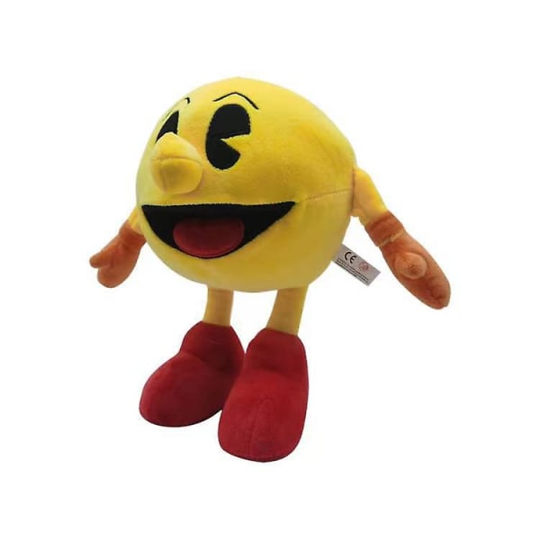 Ny ankomst Pac-Man Bean Eater Boxer Plyschleksak Spel Cartoon Figurine Docka i lager Grossist[HK]