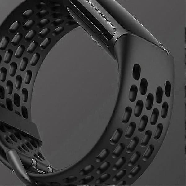 Fitbit Charge 5 silikon erstatningsrem med hulldesign[HK] Pine Needle Green
