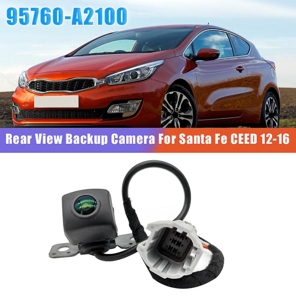 Ny bil bakåtriktad kamera parkeringshjälp Backupkamera 95760-a2100 95760a2100 För 13-16 / Ceed 12-16([HK])