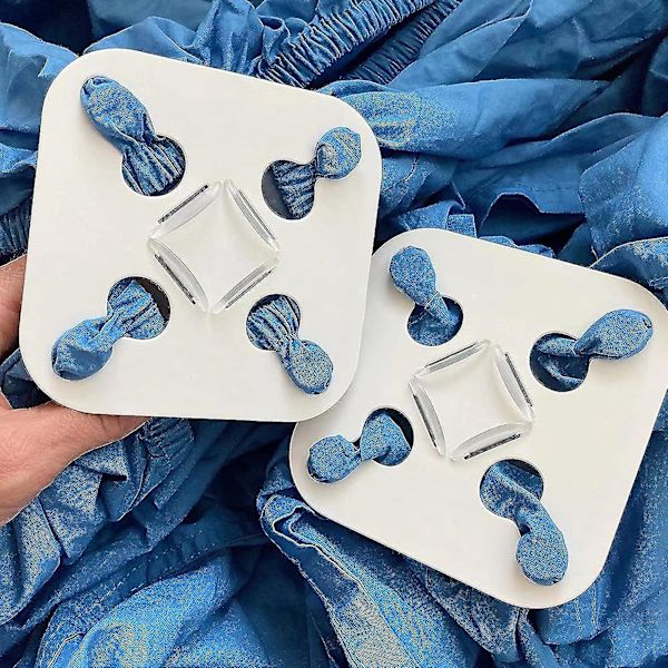 HK 2 stk sengetøy anti-floke gadget vaskemaskin tørketrommel teppe dynetrekk sokker bh fiksing vask floker wad reduksjonsenhet verktøy_Newway L