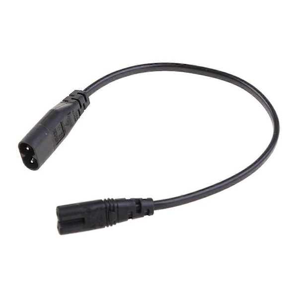 IEC320 C8 Hanstik til IEC320 C7 Hunstik Strømkabel Forlængerkabel C7 til C8[HK]