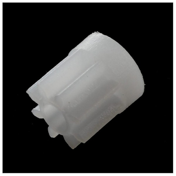 30 stk 0,5 modul 8 tænder plast gear tandhjul kompatibel 2 mm legetøjsbil motoraksel ([HK])