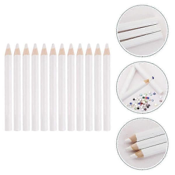 Rhinestones Picking Tools Nail Dotting Pens Træ til Manicure 24 stk [HK]