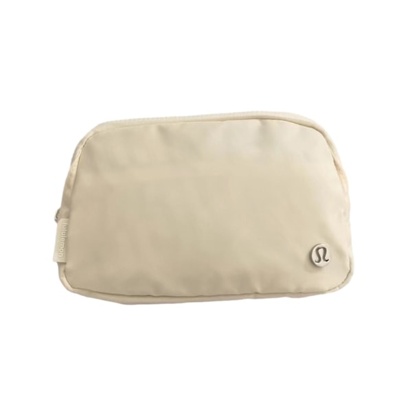 Lululemon Everywhere Belt Bag Fanny Pack for Kvinner og Menn [HK] Off White