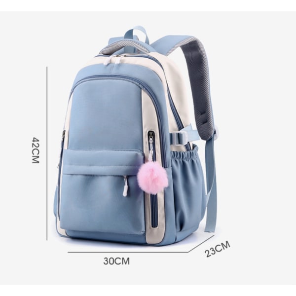 Lilo och Stitch Ryggsäck Kvinna Man Hög Kapacitet Vattentät College Skolväska Trendig Kvinna Man Laptop Skolväska[HK] multi