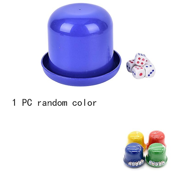Bar Party Terningkopp Drikkespill Brettspill Gambling Terningboks 10mm d6*5 Bordspill SHYTMV[HK] One Size