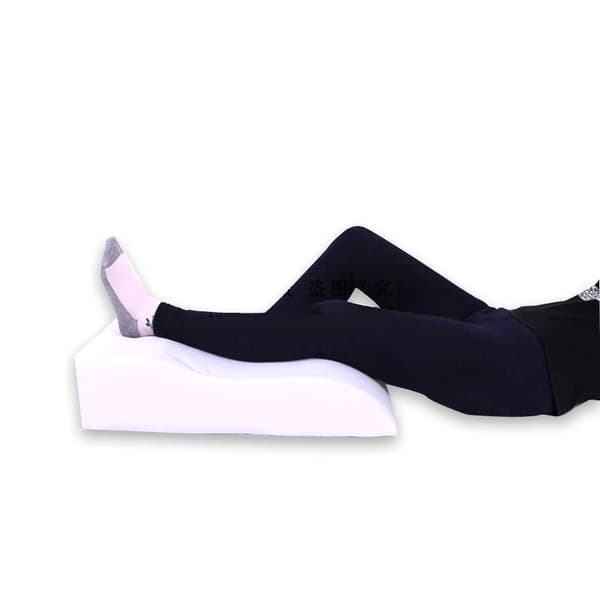 Blå rygstøttepude med massagefunktion, højdejusterbar [HK] White