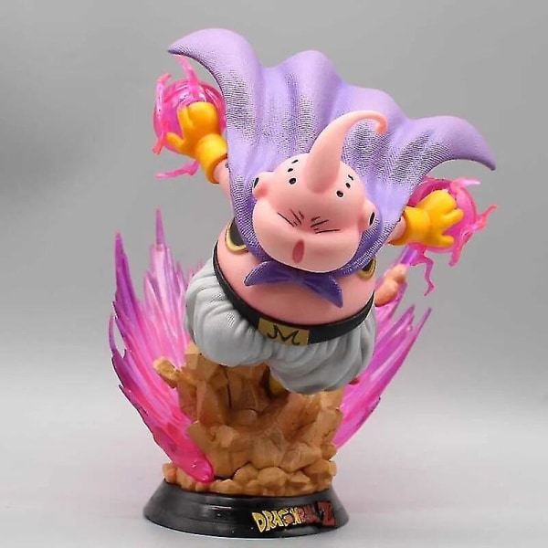 25cm Dragon Ball Figurer Spirit Bomb Sou Goku Anime Figurer Super Saiya Actionfigur Modell Pvc Staty Dockkollektion Leksaker Present-Yvan[HK] 20cm buu with light with box