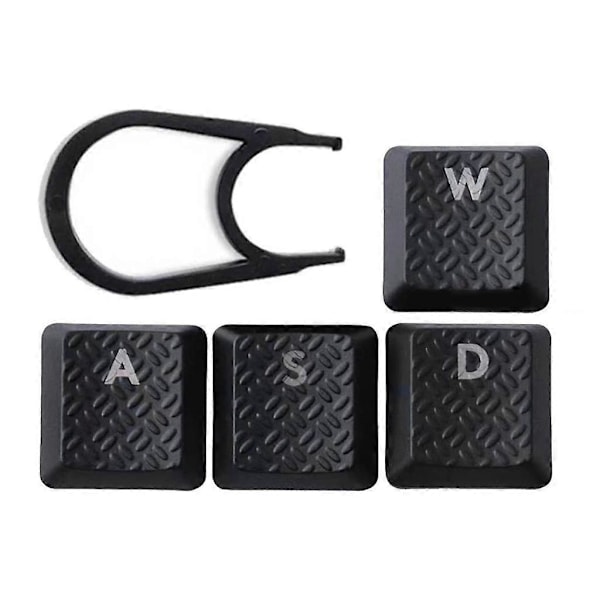 Tekstuurituntuma Taustavalaistut näppäinhatut WASD-näppäinten korvaus Logitech G915G913 G815G813TKL RGB mekaaniselle näppäimistölle [HK] Black