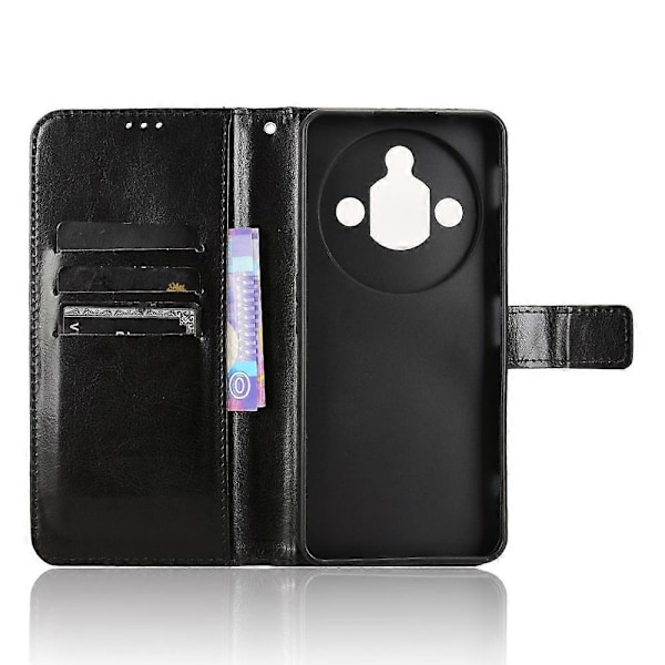 Til ZTE nubia Focus Pro Etui Crazy Horse Tekstur PU Læder Telefon Wallet Cover[HK] Style A Multicolor
