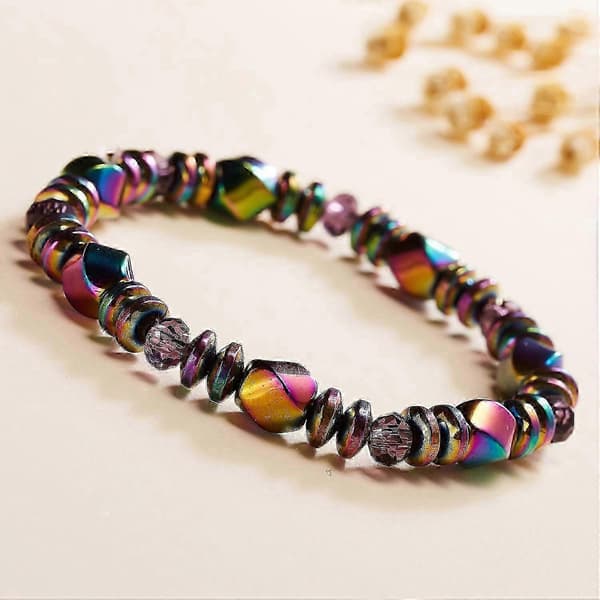 Färgglatt magnetarmband magnetiskt armband smyckespresent N[HK]