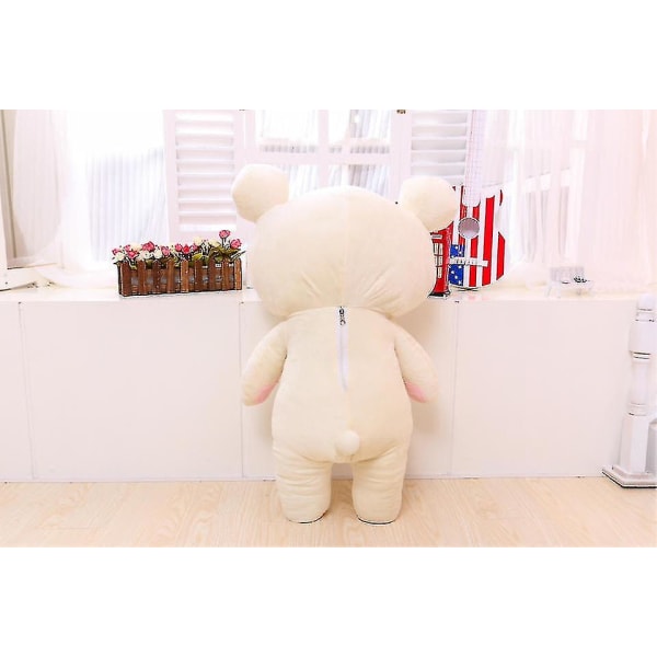 Kawaii Rilakkuma Plyschleksaker Teddybjörn Mjuk Djur Soffa Kuddar Rum Dekorationer Födelsedagspresent För Barn Julgåvor [HK] beige 35cm