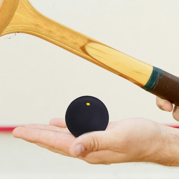 Racketboll för träning, elastisk gummiboll för sport 2 st [HK]