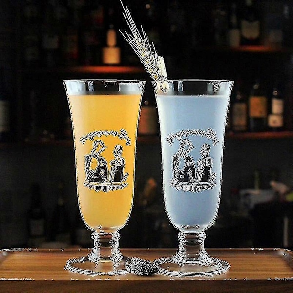 2 st Singapore Sling Glas, Cocktailglas, Longdrinkglas, Juiceglas Set om 2 [HK]