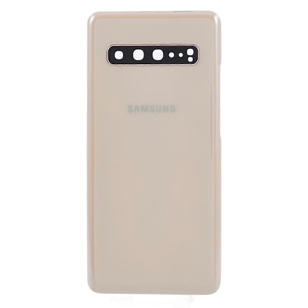 Samsung Galaxy S10 5G G977 Akun Kotelo Liimatarra + Kameran Linssisuojus [HK] Style B Multicolor