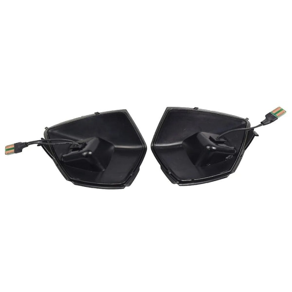 HK  Par för Ford Kuga 1 Galaxy C-max 2 S-max Led dynamisk blinkersljus dörrvingespegel blinkersindikatorlampa repeater Yellow