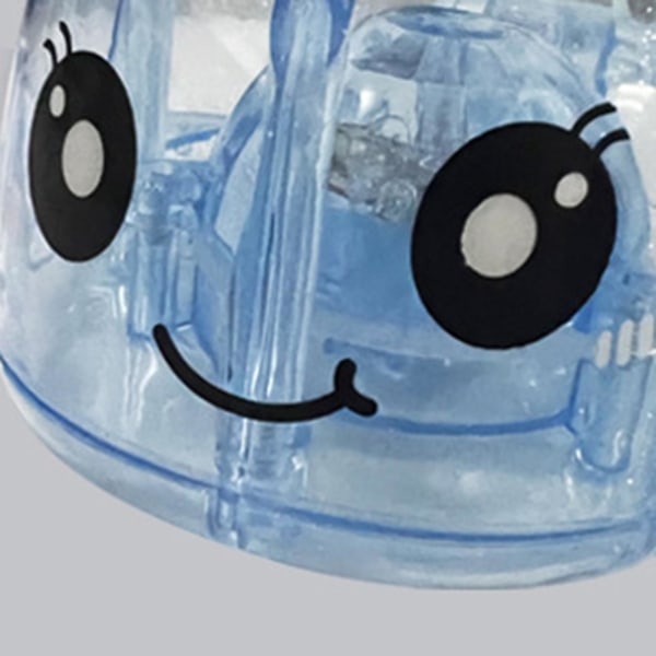 Lysende hvalbadelegetøj Delikat og kompakt LED-lysbadelegetøj til børn Legevandslegetøj-FARVE: Søblå