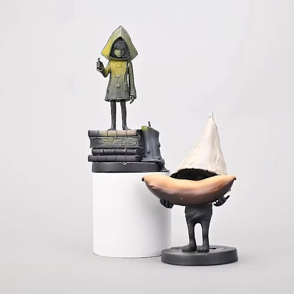 10cm Little Nightmares Nomes Six Anime-pelihahmo Little Nightmares Mini-toimintahahmo Aikuisten keräilymalli Nukke Lelut Lahjat[HK] 10cm With Retail Box