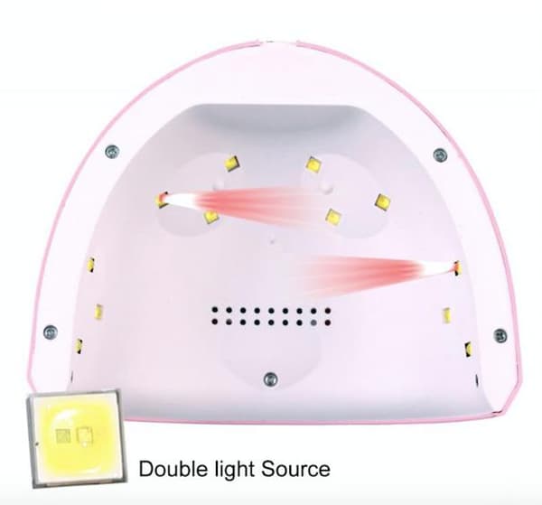 LED-lampe med timerfunksjon for 36W pærestørrelse[HK] Vit white
