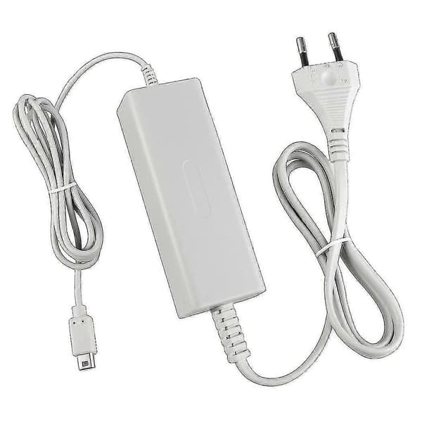 Lader for Wii U Gamepad, AC-strømadapterlader for Nintendo Wii U Gamepad fjernkontroll [HK]