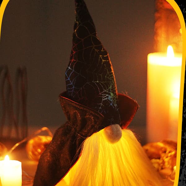 Halloween Santa-dekorasjoner, håndlaget