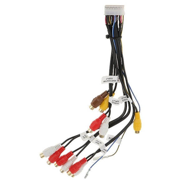 Auton audio 24-nastainen RCA-johdinsarja Pioneer AVIC-F900BT AVIC-F90BT[HK]