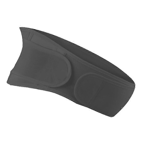 Graviditetsstöd Magebälte, Andningsbart Justerbart Magebälte för Ligament, Nedre Rygg och Bäckenstöd [HK] Black