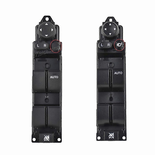 Ny Master Vindues- og Spejl Kontakt til Højre Side, Forside, til 2008-2012 Mazda 2 Mazda 6 D652-66-350A Med A[HK] Folding Function