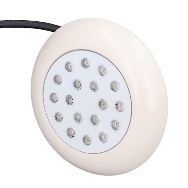 HKK 10w 12v 18led Uima-altaan valo Ip68 Vedenpitävä Rgb Vedenalainen valo 1000lm Lammikkolamppu