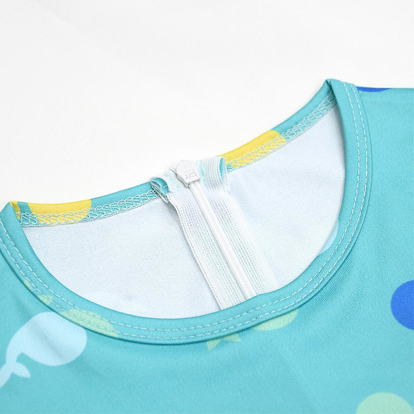 Coco Melon Lasten Vauvan Piirretty Cosplay Playsuit, Söpö Pojat Tytöt Juhlaesitys Hyppyhaalineen Päähineellä[HK] 100cm