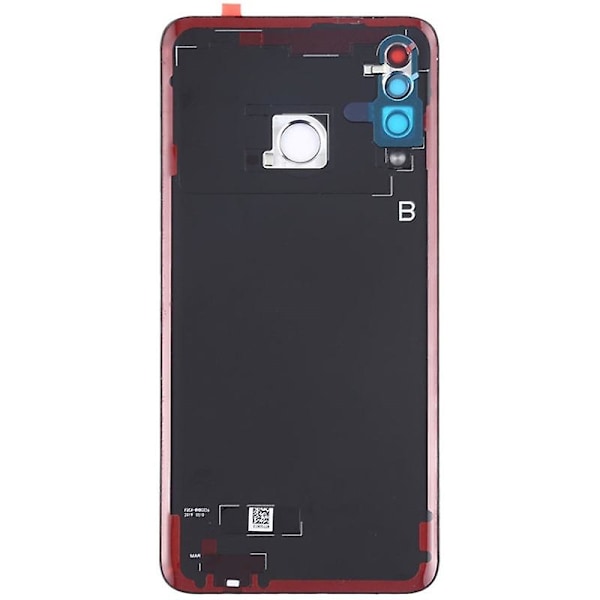 Til Huawei P30 Lite (48MP) Batteri Cover med Klæbemærke + Kameralinse Cover -[HK] Black Multicolor