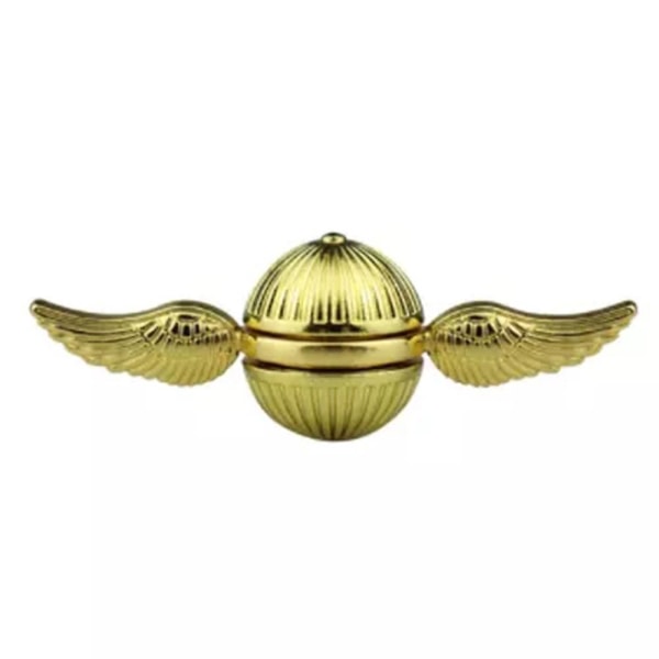 Metallkula Fidget Spinner Sensorisk Nyhet Hand Finger Spinning Toy Stress Ångest Relief Xmas Mini Present[HK] Golden