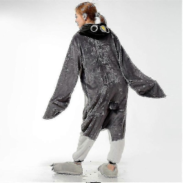 Dame Pingvin Onesie Dyrepyjamas Pingvinkostume Til Halloween Cosplay[HK] M