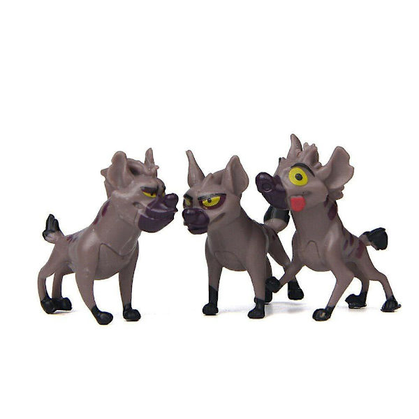 12-pack Lejonkungen Lejonvakten Actionfigurer Leksakssats Simba Kion Timon Pumbaa Dockesamling Modellleksaker Barnpresent [HK]