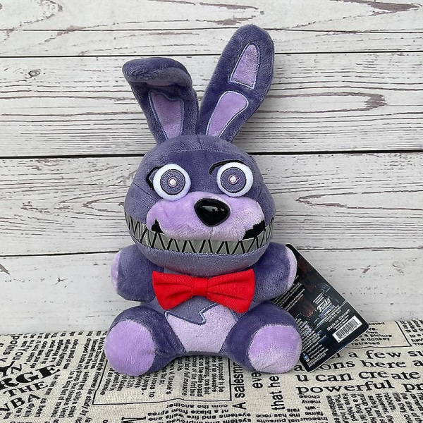 Fem nætter hos Freddy Fnaf søde plys legetøj spil dukke 18 cm Bonnie bjørn Foxy tegneserie udstoppede dukker Freddy legetøj til børn gaver[HhkK] fnaf 25