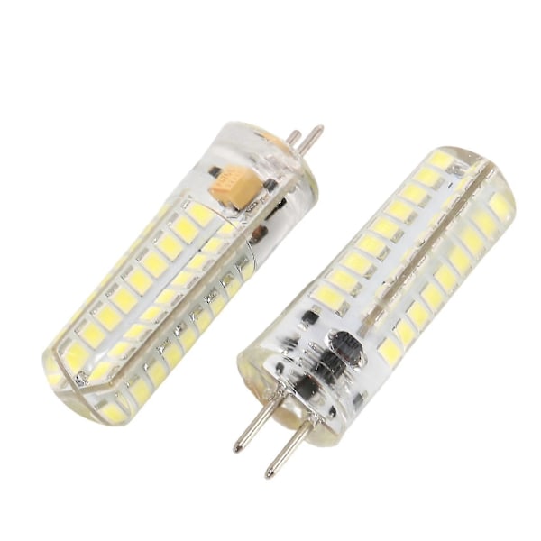 2x 7w Gy6.35 LED-lampor 72 2835 Smd LED 320lm 50w Halogenlampor Motsvarande Dimbar Ren Vit 600[HK]