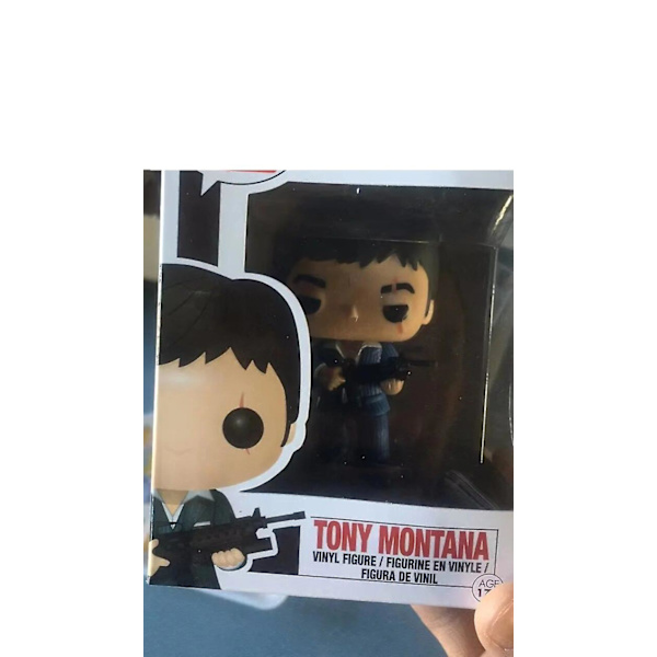 Scarfaces Tony Montana #86 Actionfigur Samlarobjekt Modelldockor Present till barn Scarfaces Action  Leksaksfigur[HK] with retail  box
