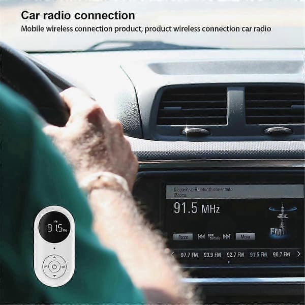 Bluetooth Mottaker Sender FM Sender 3-I-1 Trådløs Ekstra Lydmottaker for TV Bil PC BT[HK]