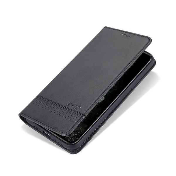 Læder Etui til iPhone 12 / 12 Pro[HK] Black