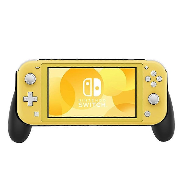 Grepp för Nintendo Switch Lite Asymmetriskt Ergonomiskt Grepp Bekvämt Svart[HK]