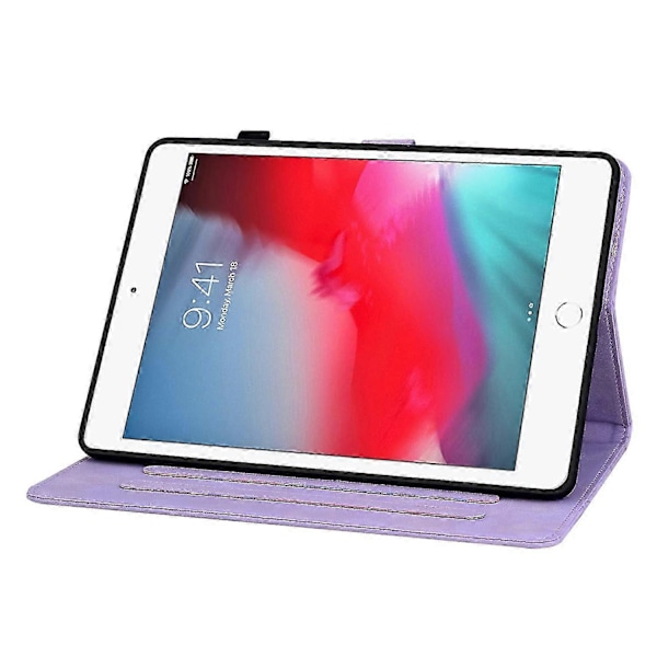 Emed Læder Etui Til iPad mini 5 / 4 / 3 / 2 / 1[HK] Purple