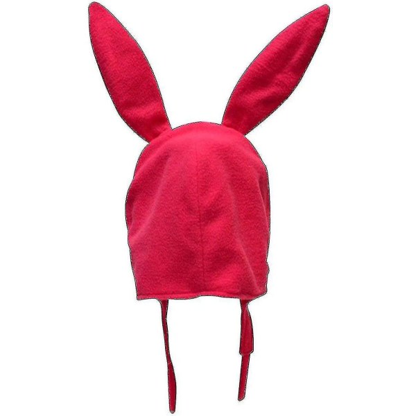 Bob's Louise Rabbit Ear Hat Burgers Beanie Halloween Fleece Hat Bunny Ears[HK] aldult