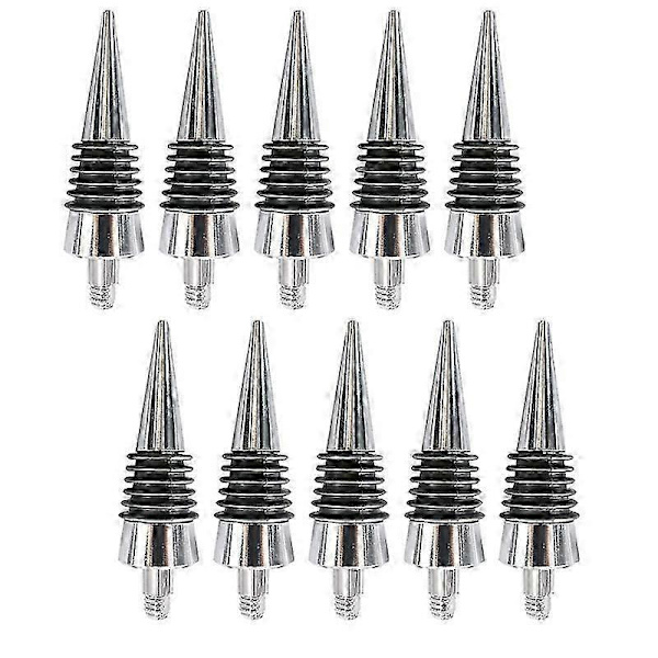 10 st Trådade Vinflaskor Metallproppar Set, Tomma Flaskproppar[HK]