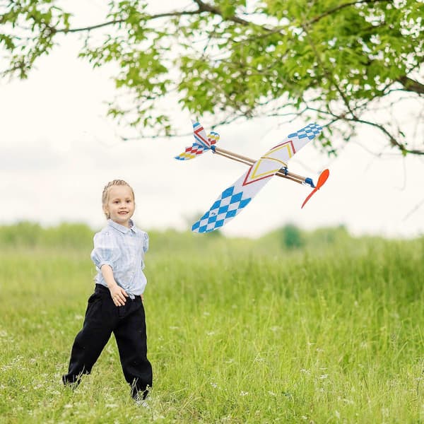 Barn DIY Leke Flymodell Gliderfly for Læring og Lek 5 stk [HK]
