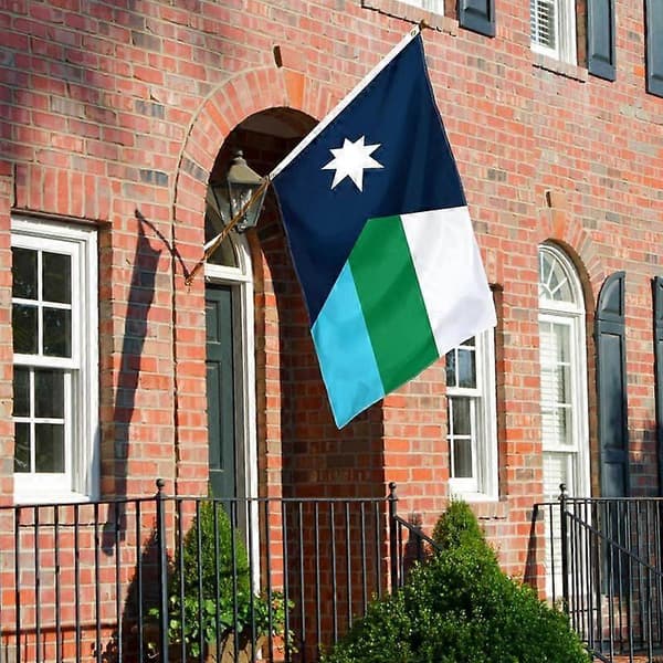 Statsflagg Bannere Lyst Mønster Polyesterflagg med Messingmaljer Stort Banner for Hagedekorasjoner Falmesikkert[HK]