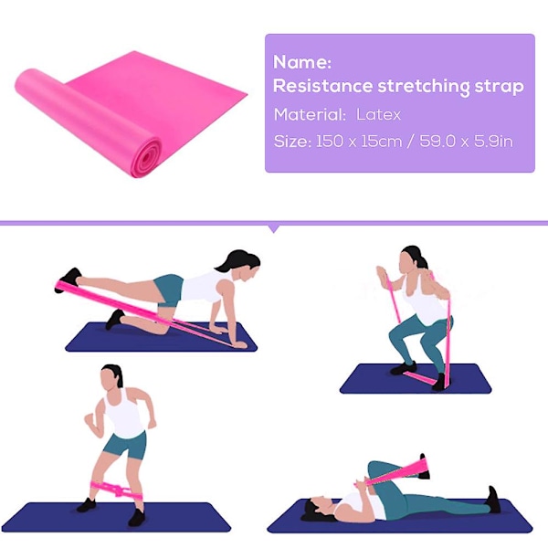 5 stk. Yoga Utstyr Sett[HK] Purple