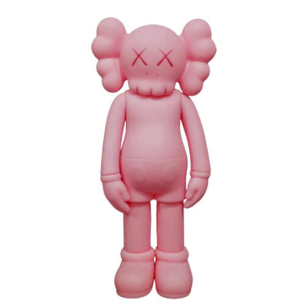 8 tommers kaws figurmodell kunst actionfigur, til bursdagsgaver, jul, halloween, livdekorasjon, for barn og voksne[HK] Pink