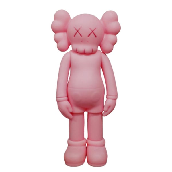 8 tum Kaws figur modell konst actionfigur, för födelsedagsfestpresenter, jul, halloween, livsdekoration, för barn och vuxna[HK] Pink