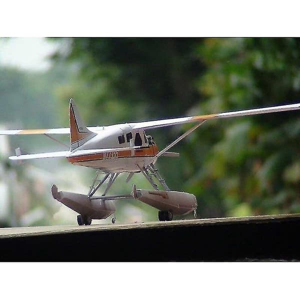 Til DIY 1:32 45cm DHC 2 Beaver Søfly Saml Håndarbejde 3D Puslespil Børnelegetøj|fly Papir Mo[HK]
