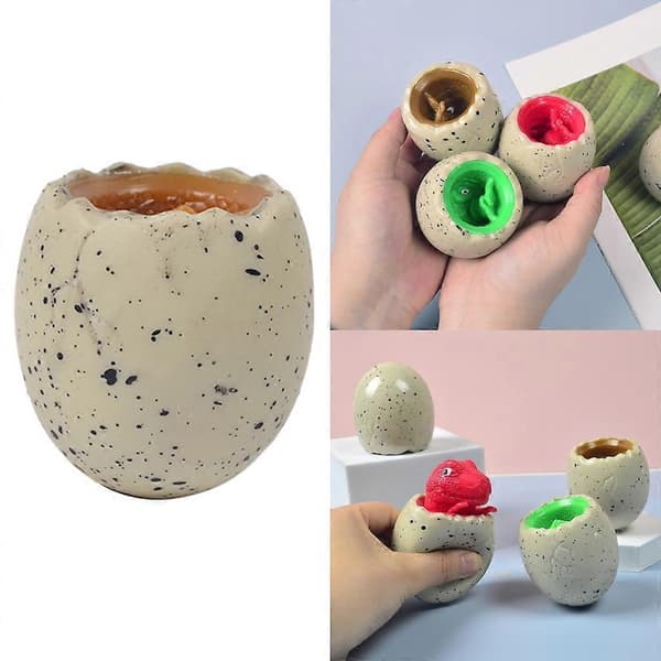 Sensorisk legetøj klemmebold Fidget Dinosaur Popper Stressaflastende klemmebold[HK]